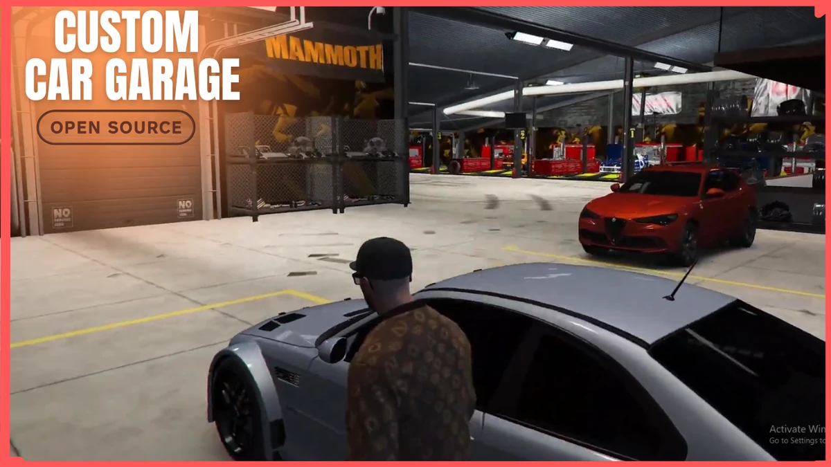 Custom Car Garage MLO FiveM | Mechanic Shop, Used Car Dealership & Tuning Garage | Open Source